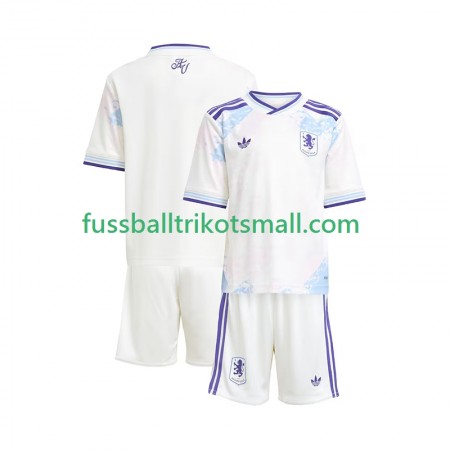 Fußballtrikots Aston Villa Kinder 2025-2026 Kurzarm 3rd trikot kaufen